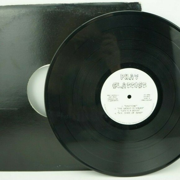 Nas ‎– Phat Classics  Vinyl LP Unofficial Release - Picture 3 of 3